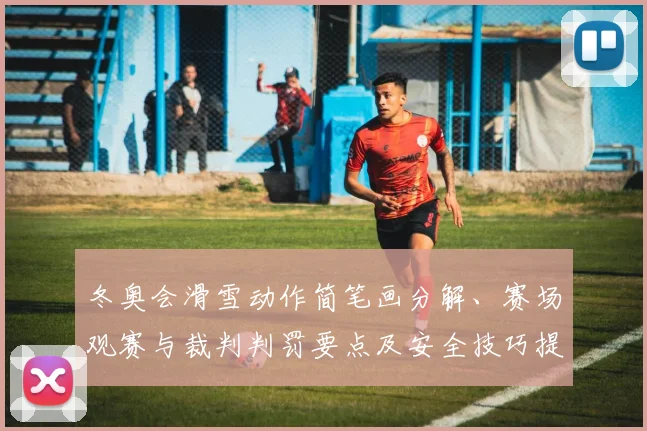 冬奥会滑雪动作简笔画分解、赛场观赛与裁判判罚要点及安全技巧提示