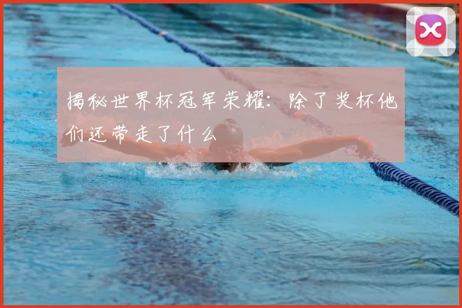 揭秘世界杯冠军荣耀：除了奖杯他们还带走了什么