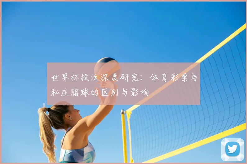 世界杯投注深度研究:体育彩票与私庄赌球的区别与影响